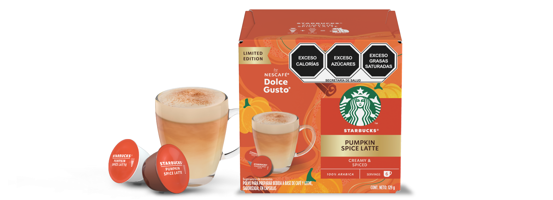Cápsulas Starbucks: Variedad y Sabor | NESCAFÉ® Dolce Gusto® header image