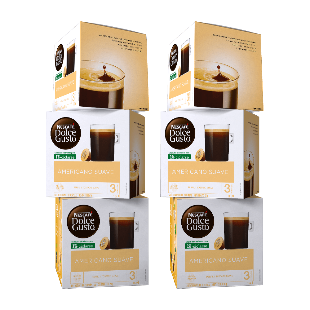 Americano Suave 96 cápsulas