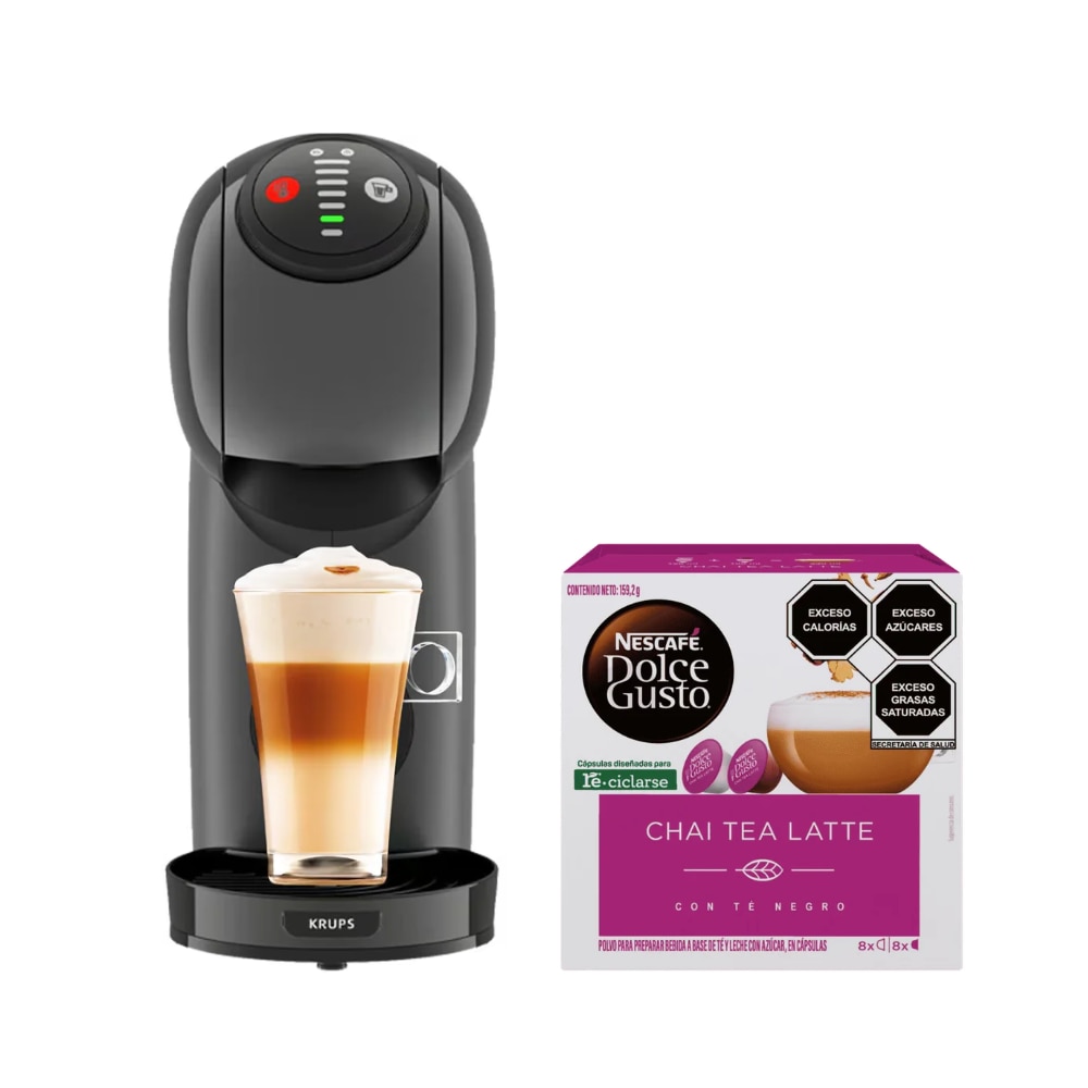 Genio S Carbon + Chai Tea Latte