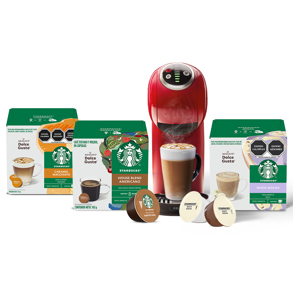 Genio S Plus Roja +3 Starbucks®