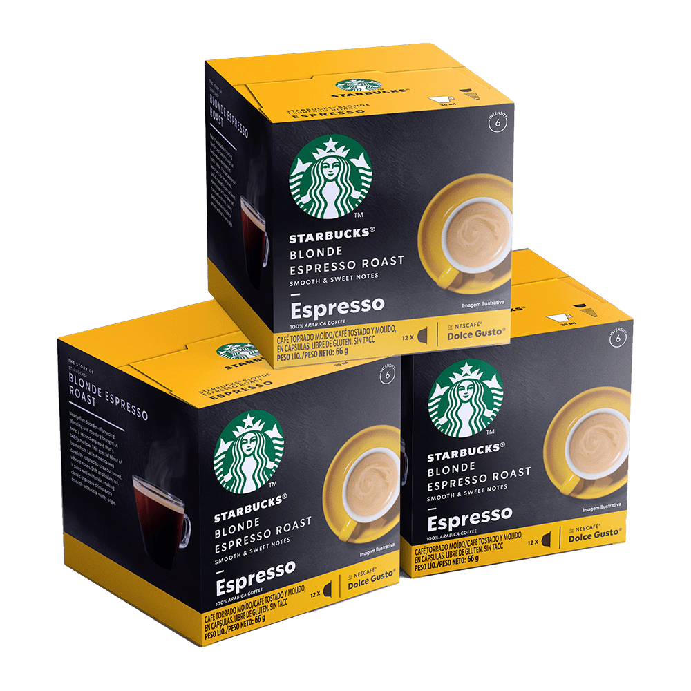 Starbucks® Blonde Espresso Roast 36 cápsulas