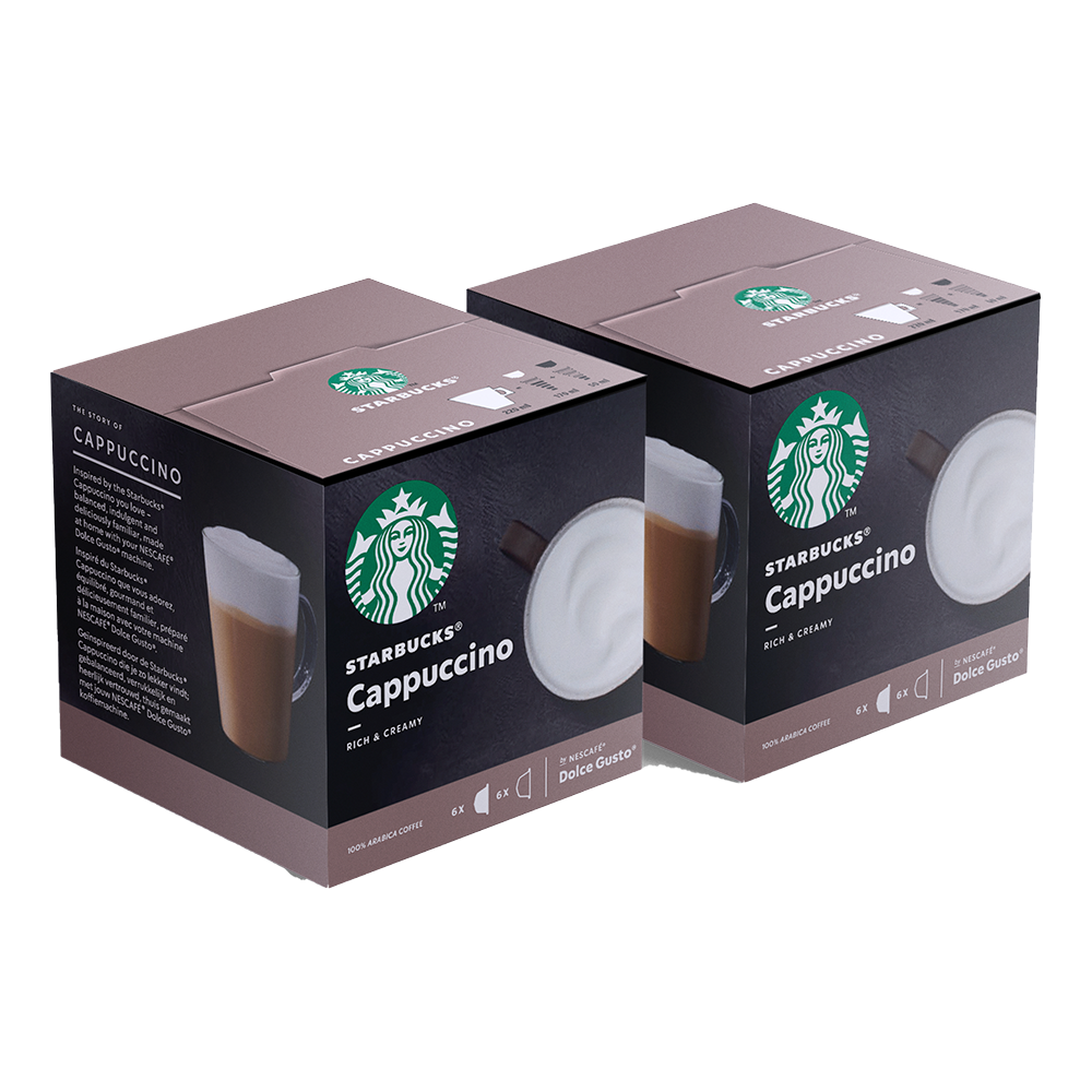 Starbucks® Cappuccino 24 cápsulas