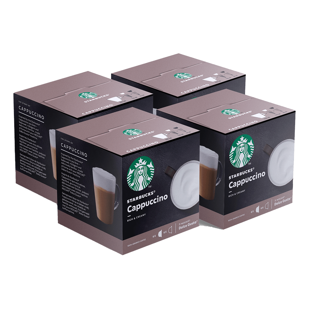 Starbucks® Cappuccino 48 cápsulas