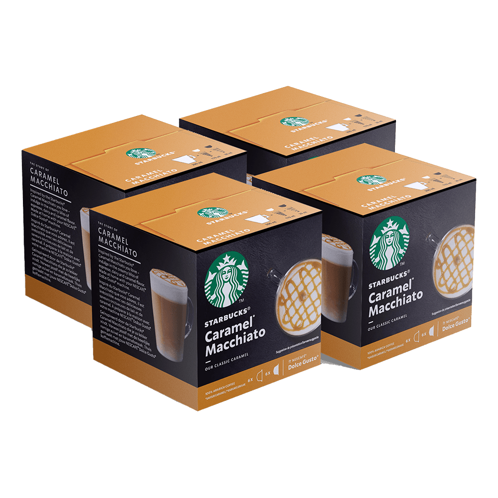 Starbucks® Caramel Macchiato 48 cápsulas