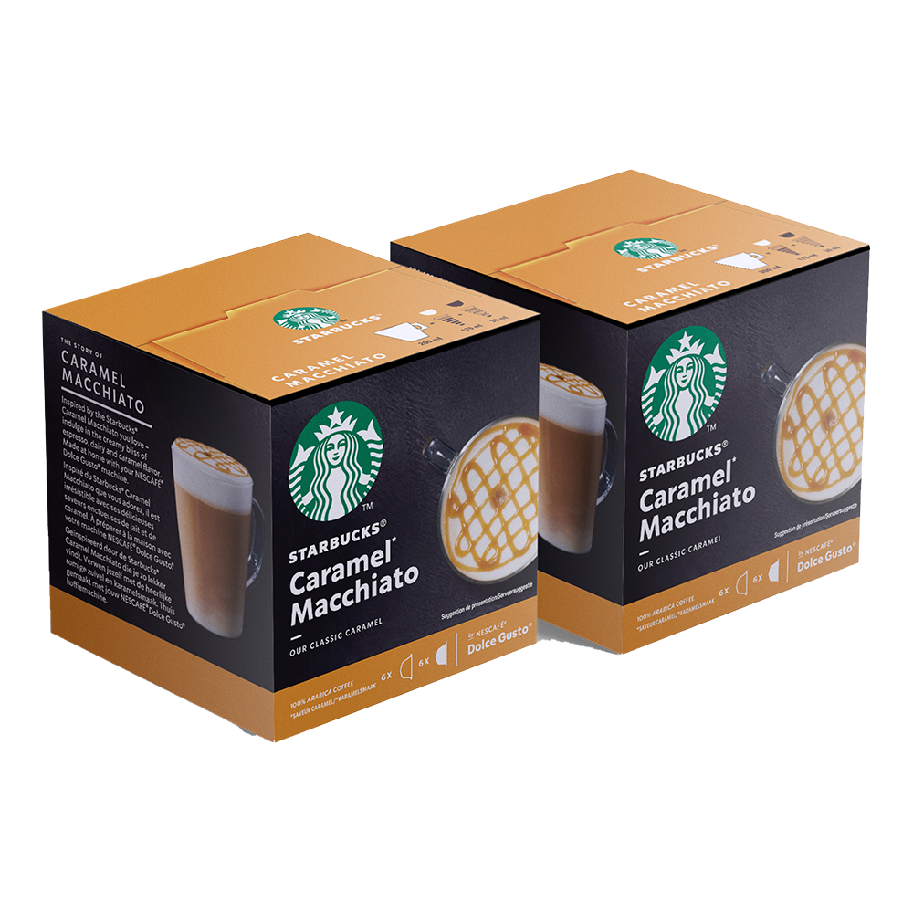 Starbucks® Caramel Macchiato 24 cápsulas