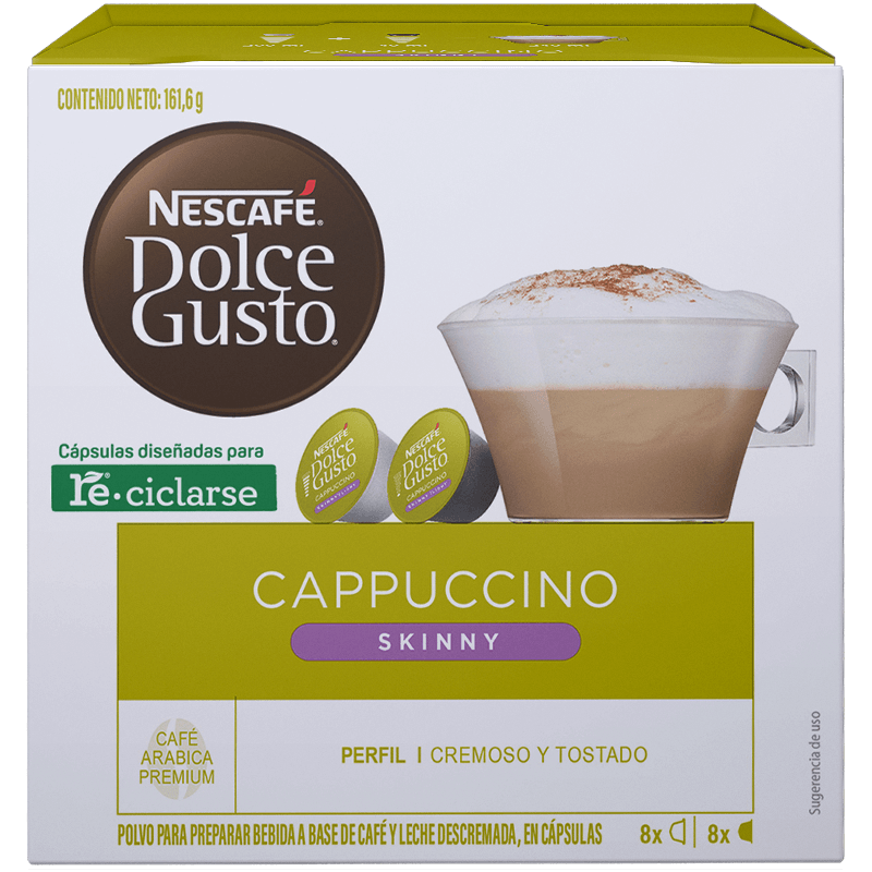 Cappuccino Skinny 16 cápsulas