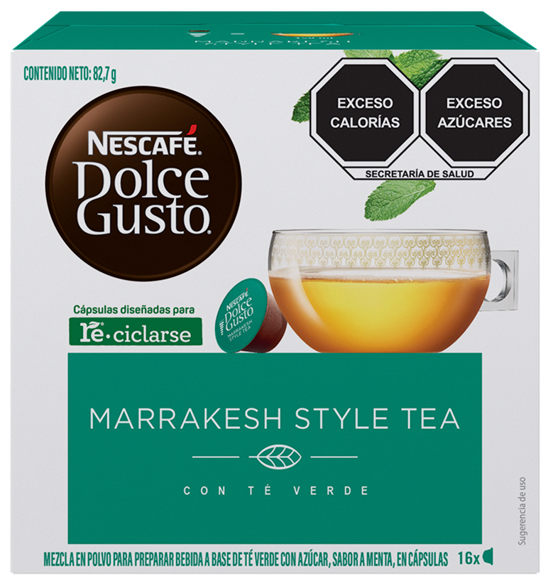 Marrakesh Style Tea de 16 cápsulas