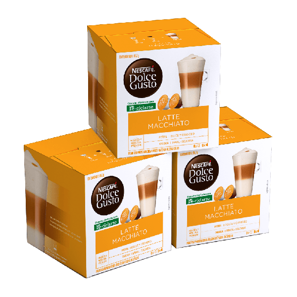 Cápsulas Latte Macchiato x48 | NESCAFÉ® Dolce Gusto®