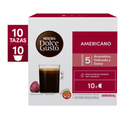 Café Americano 10 Cápsulas