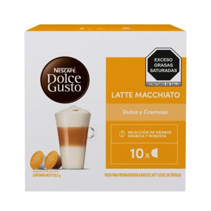 Latte Macchiato 10 caps - front