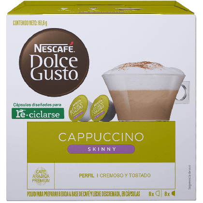 Cappuccino Skinny front view