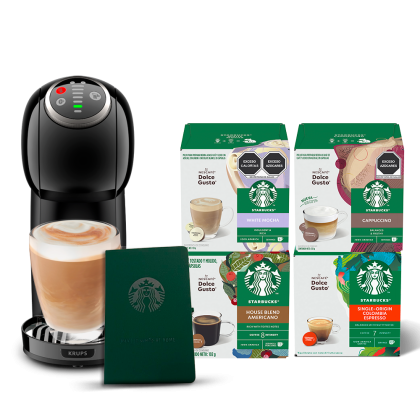 Combo Máquina + 4 Cajas SBUX + Libreta