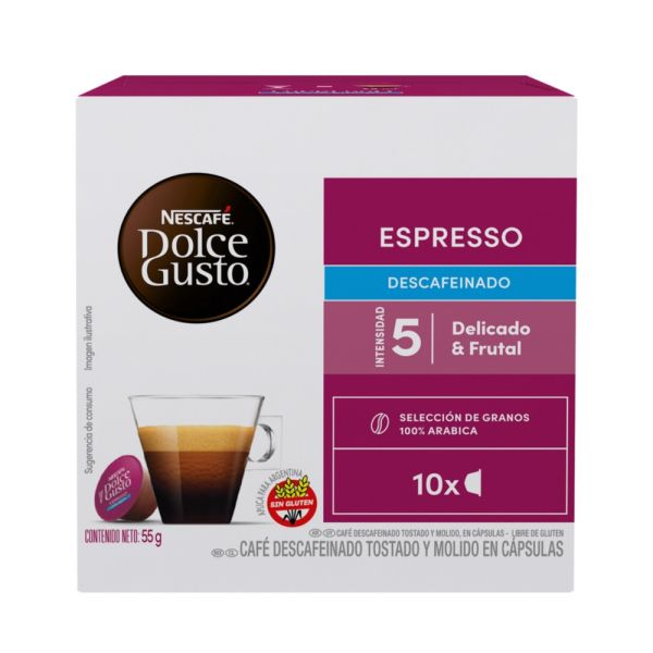 Espresso Decaf 10 caps - front
