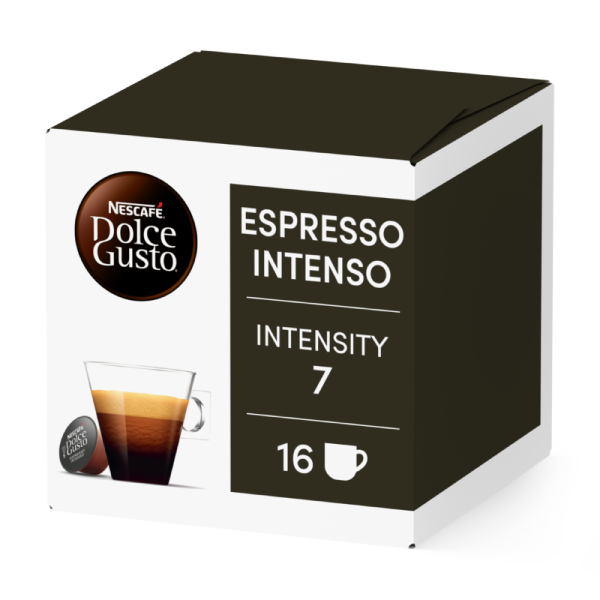Caja de 16 cápsulas de Espresso Intenso de Nescafé Dolce Gusto