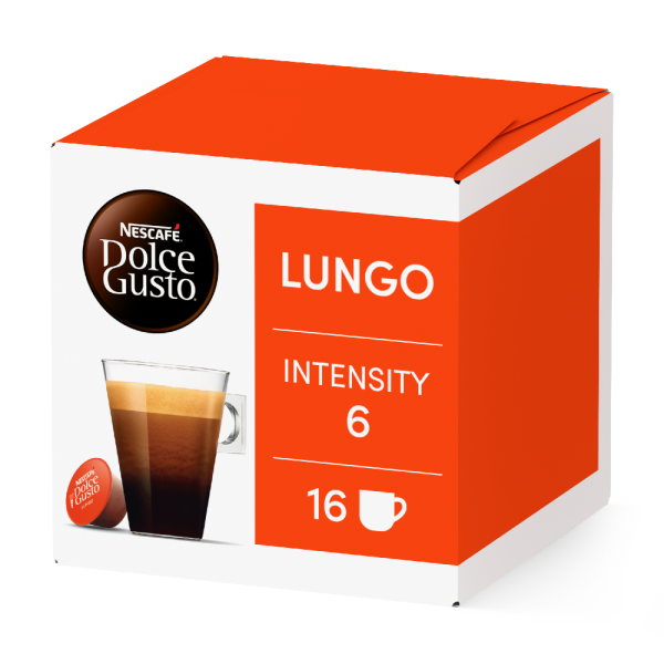 Café Lungo Caja con 16 Cápsulas