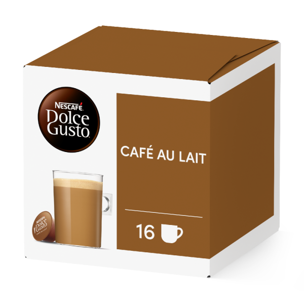Café con Leche 16 Cápsulas NESCAFÉ® Dolce Gusto®