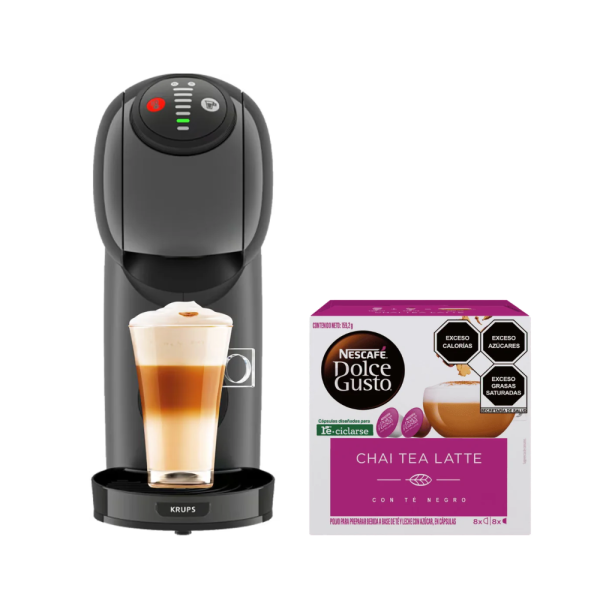 Genio S Carbon + Chai Tea Latte