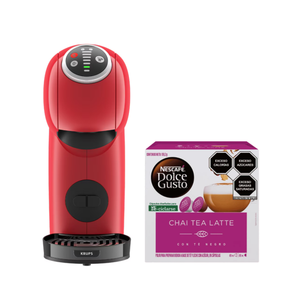 Genio S Plus Roja + Chai Tea Latte