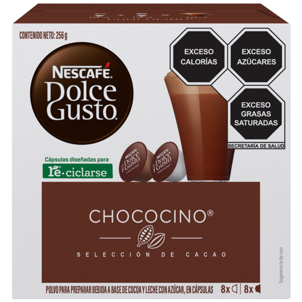 Caja de 16 cápsulas de Chococino