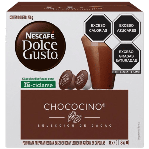 Caja de 16 cápsulas de Chococino