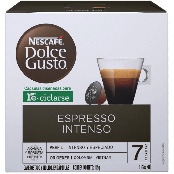 Nescafé Dolce Gusto de cápsulas de café, mezclas de especialidad, 16  unidades (paquete de 3)