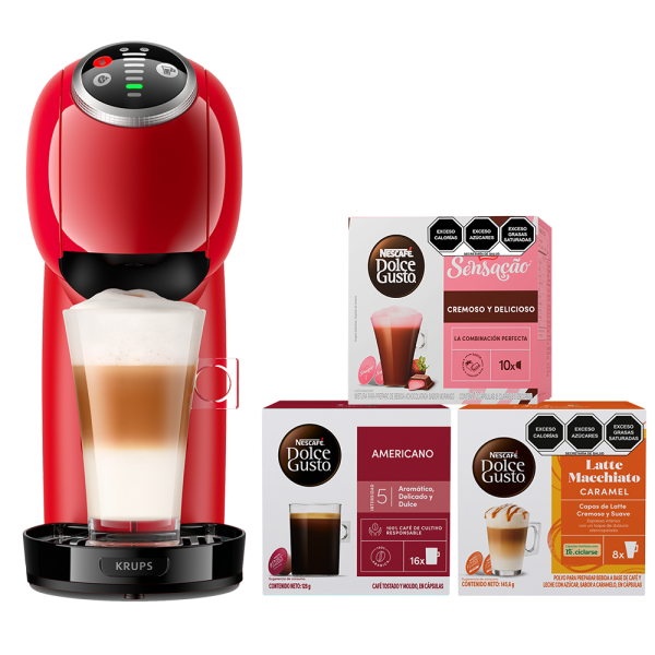 Genio S Plus Roja + 3 Variedades 