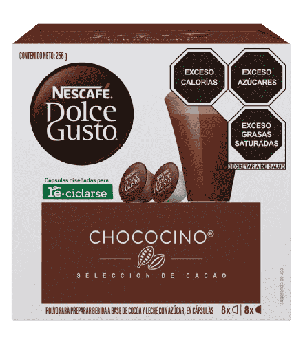 Caja de 16 cápsulas de Chococino