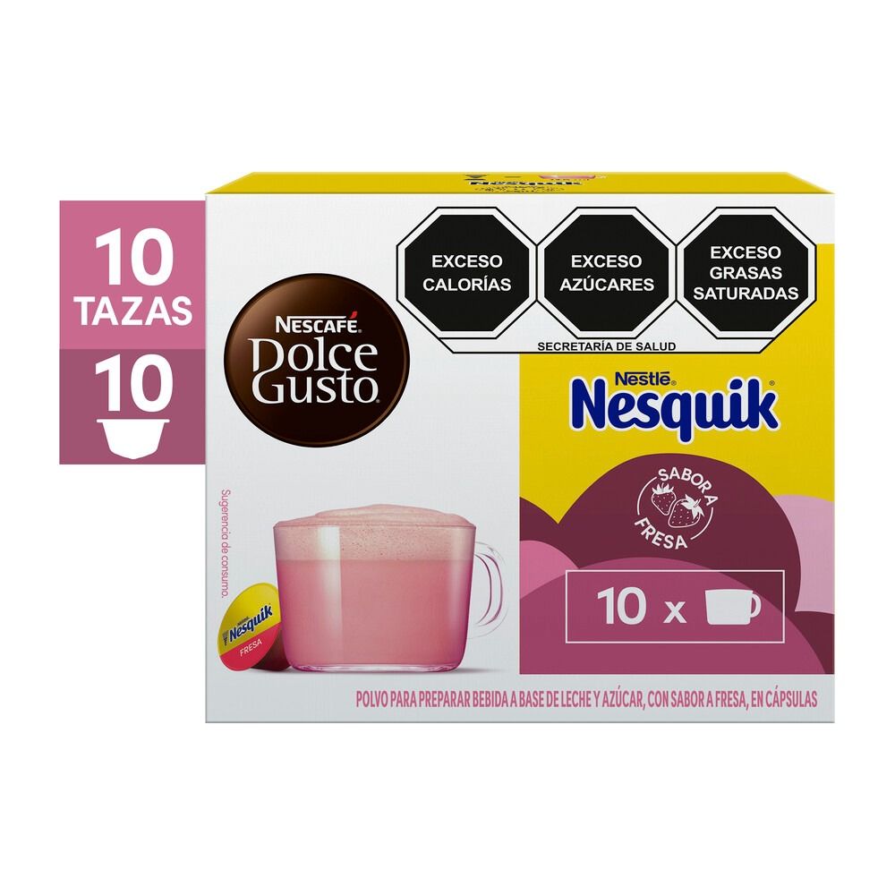 Nesquik fresa 10 caps