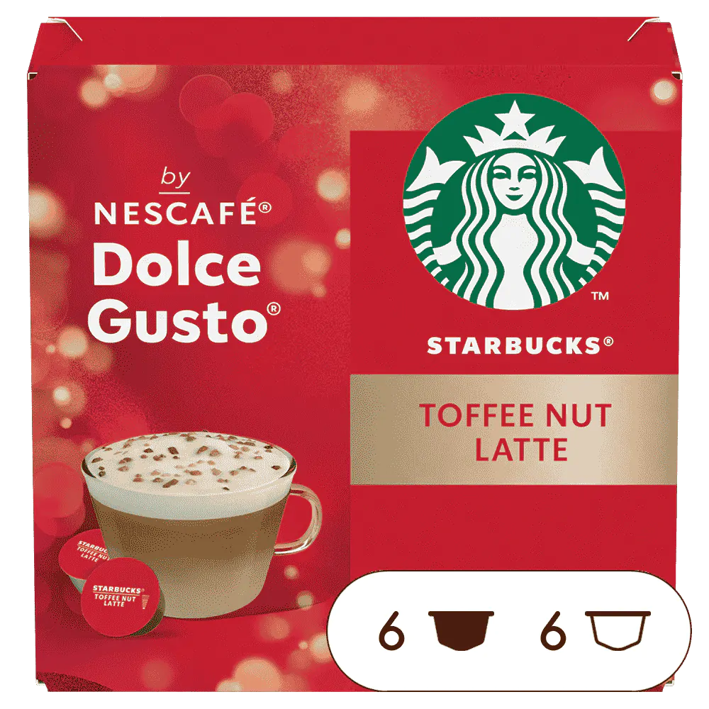 Starbucks® Toffee Nut 12 cápsulas