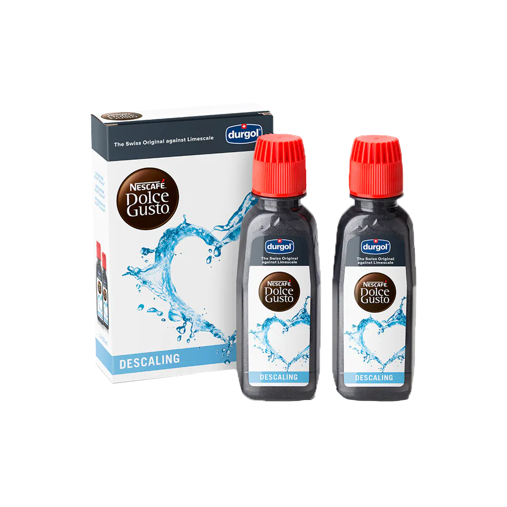 Nescafé Dolce Gusto Durgol - Kit de descalcificación, 2 botellas, 125 ml,  descalcificador de agua : : Hogar y cocina