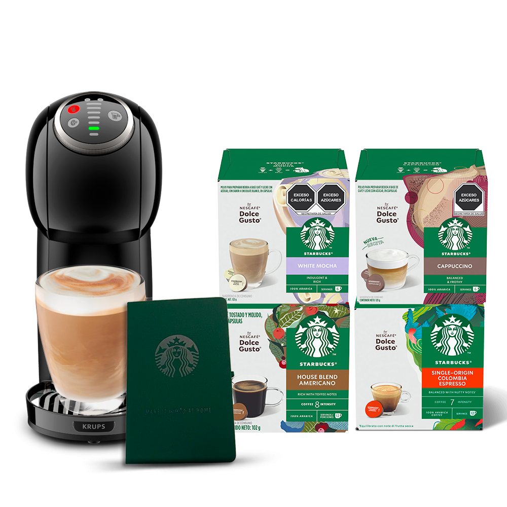 Combo Máquina + 4 Cajas SBUX + Libreta Combo Máquina + 4 Cajas SBUX + Libreta