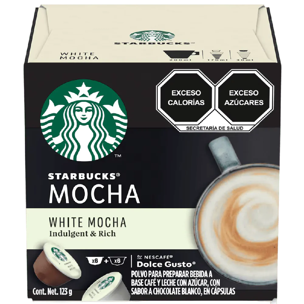 Starbucks® White Mocha 12 cápsulas