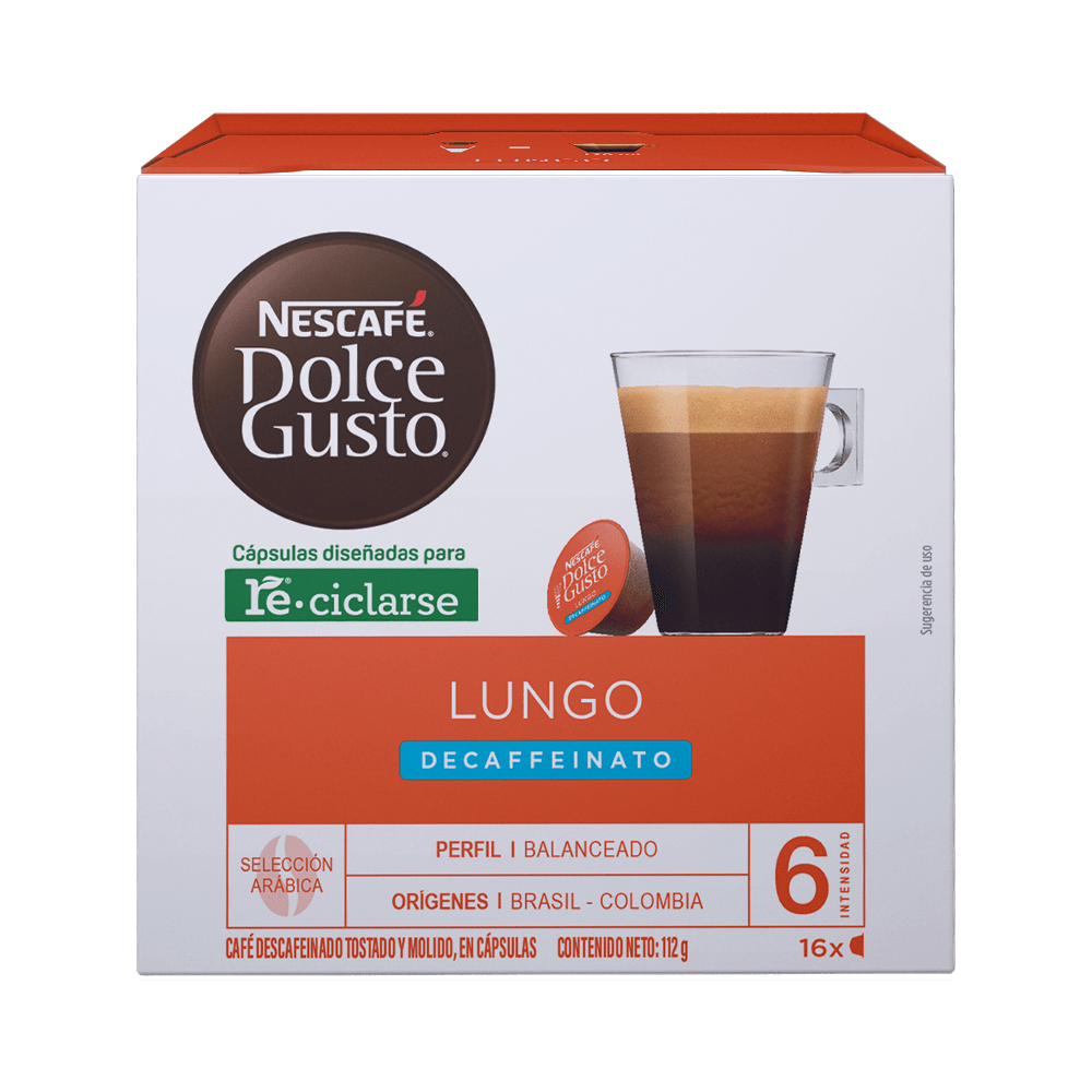 Dolce Gusto NESCAFÉ Cortado Descafeinado - 16 cápsulas : :  Alimentación y bebidas