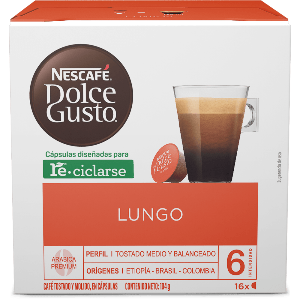 Capsulas De Café Dolce Gusto Lungo X3 Oferta!