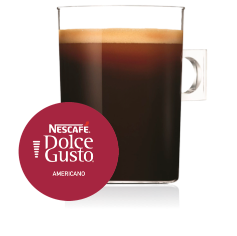 Café Americano con 16 Cápsulas