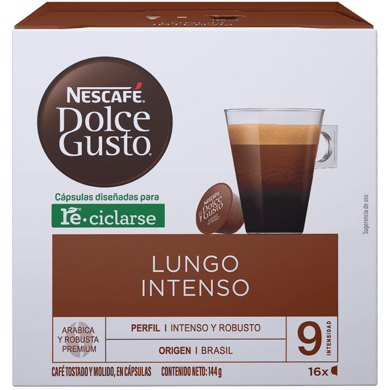 Nescafé Dolce Gusto, 64 cápsulas , sabor Lungo