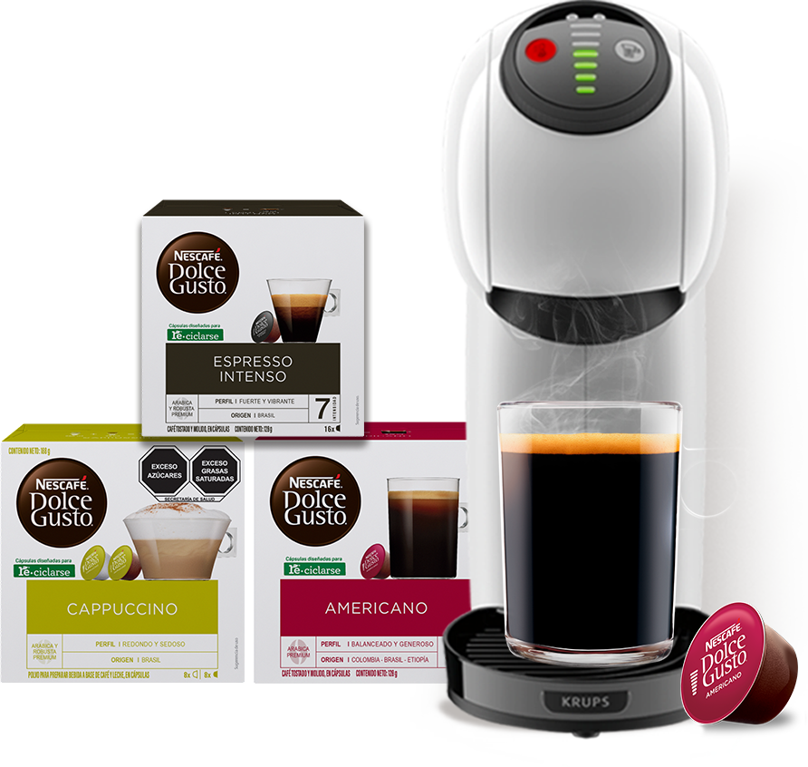 Genio S Blanca +3 NESCAFÉ® Dolce Gusto®