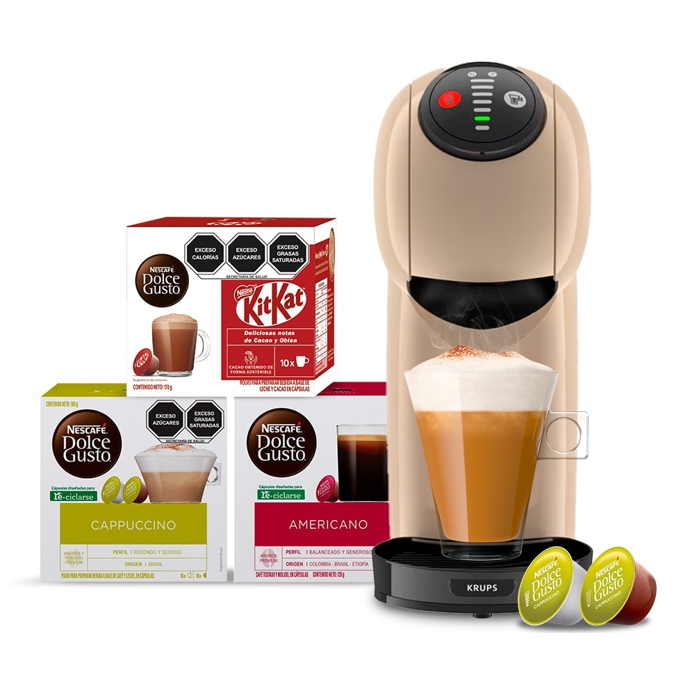 Genio S Taupe +3 NESCAFÉ® Dolce Gusto®