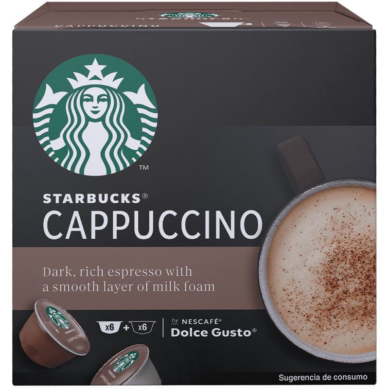 Starbucks® Cappuccino 36 cápsulas