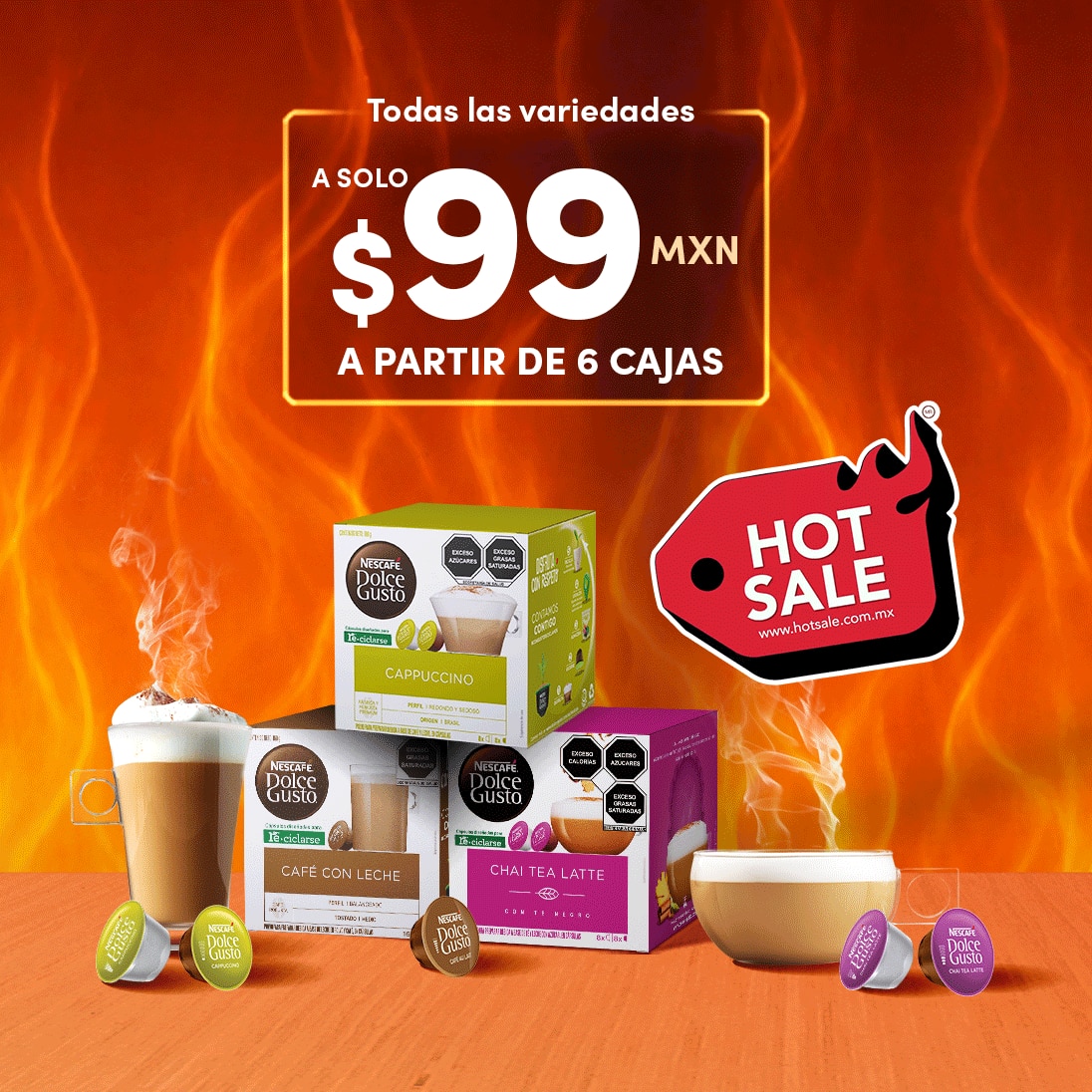 Cápsulas Hot Sale 2026