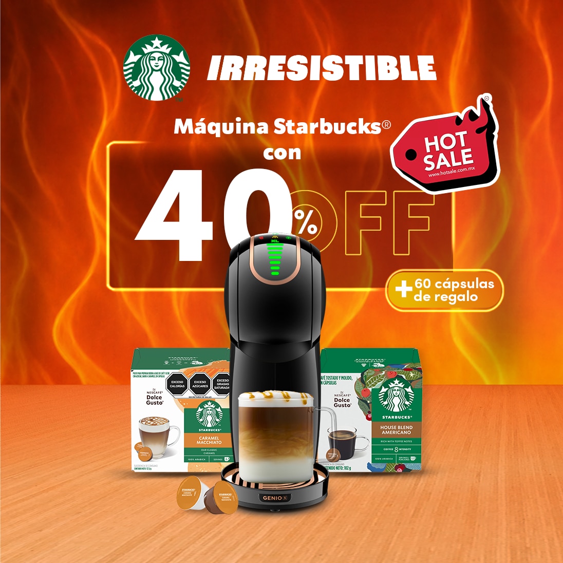 Máquina Starbucks Hot Sale 2026