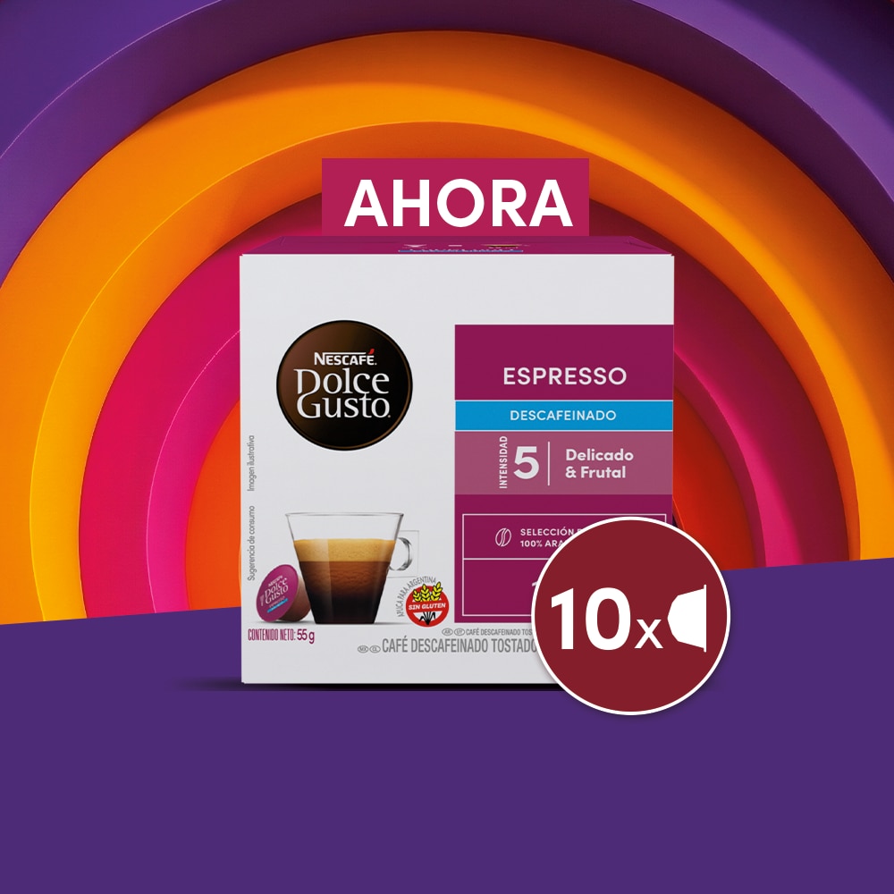 Nueva presentación de 10 cápsulas