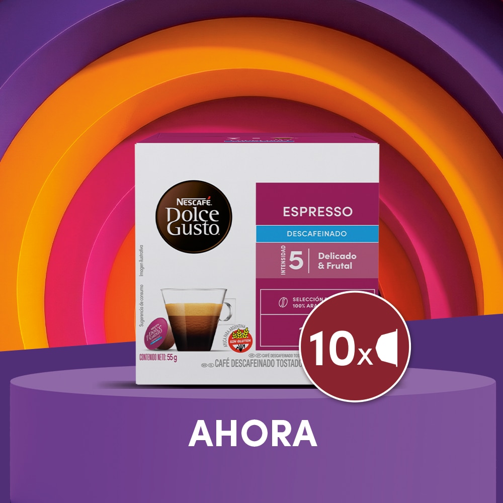 Nueva presentación de 10 cápsulas