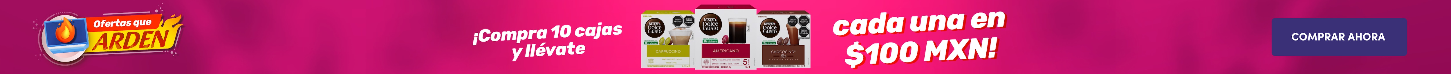 Promoción Hot Sale 10 cajas x $100 c/u