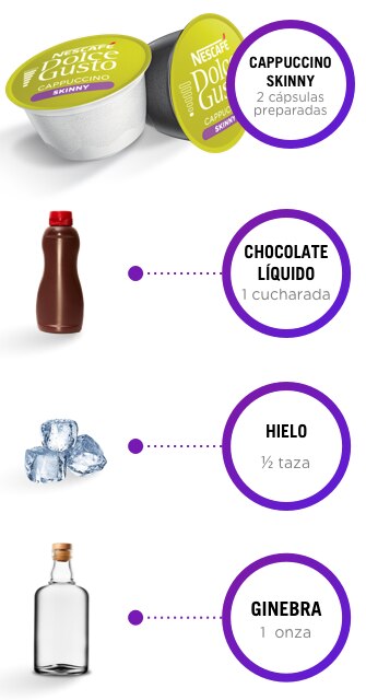 Ingredientes cappuccino gin