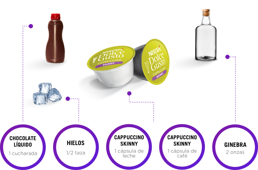 Ingredientes cappuccino gin