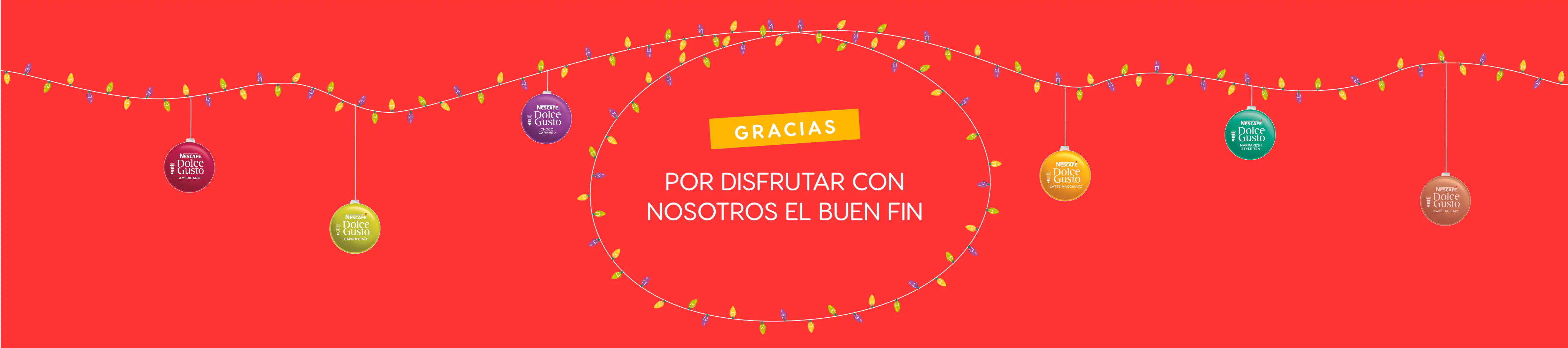 Gracias y sigue disfrutando Dolce Gusto