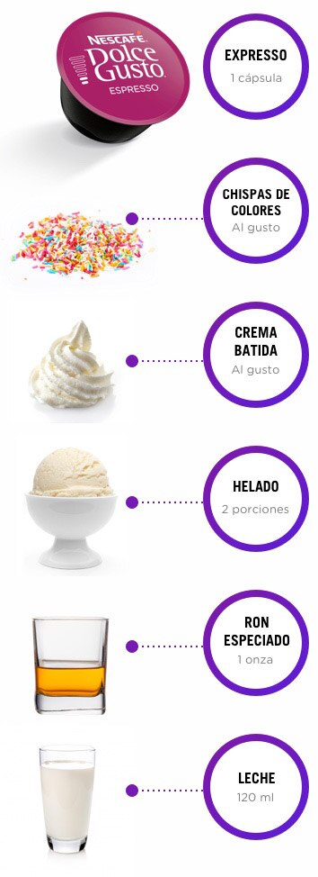 Ingredientes Rumbow