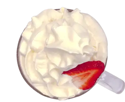Mixología Caramel Strawberry Shortcake