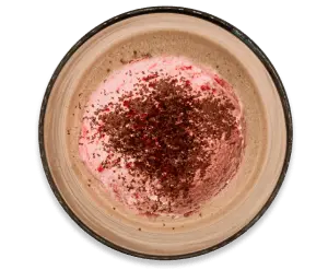 Mixología Chocofresa Flotante